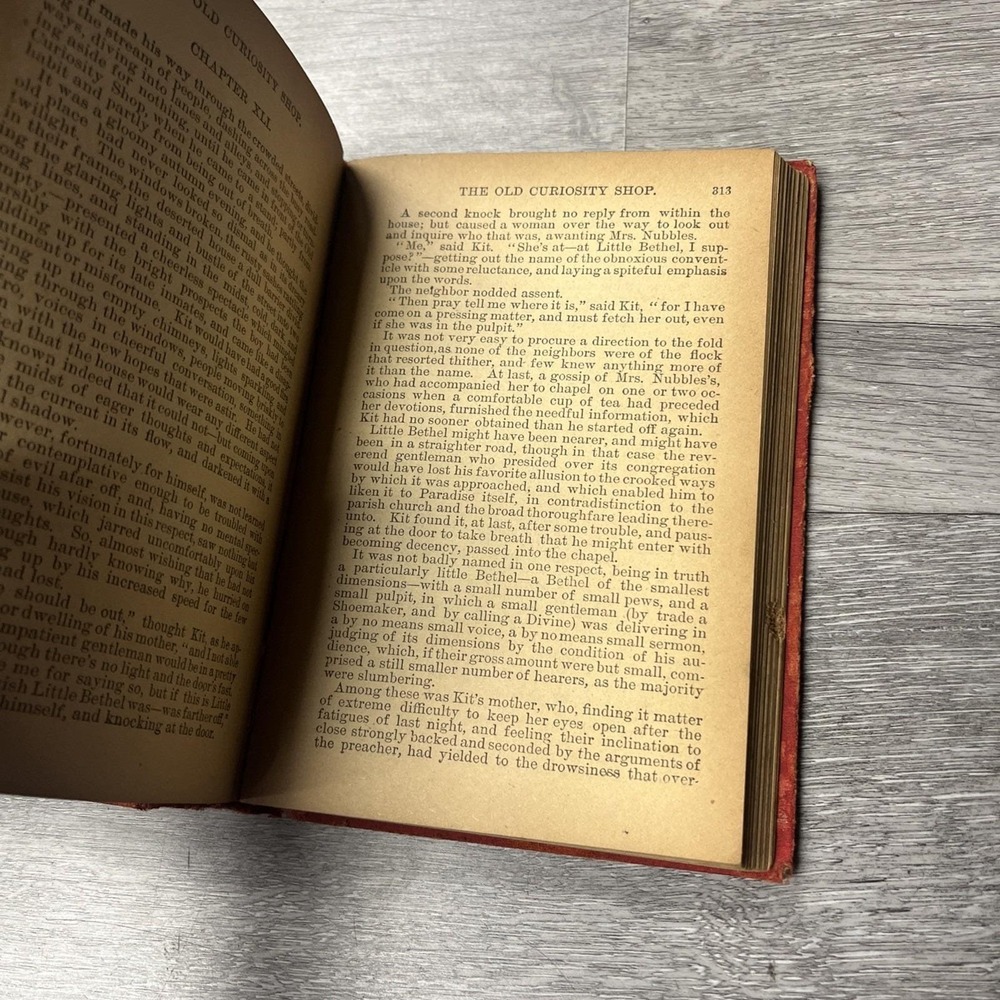 The Old Curiosity Shop by Charles Dickens, published in 1888 by Worthington Co - Picture 7 of 9
